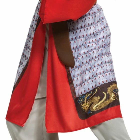 Disguise Mulan Movie Hero Red Dress Classic Child & Toddler Girls Costume 5 Disguise Mulan Movie Hero Red Dress Classic Child & Toddler Girls Costume