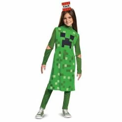 Disguise Minecraft Creeper Classic Girl's Costume Costumes