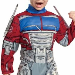Disguise Costumes Transformers Optimus Prime Child Toddler Muscle Costume & Headpiece
