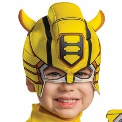 Disguise Transformers Bumblebee Toddler Muscle Costume & Headpiece, 3-4T