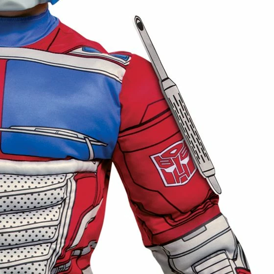 Disguise Costumes Transformers Optimus Prime Muscle Childs Costume And Mask 5 Disguise Costumes Transformers Optimus Prime Muscle Childs Costume And Mask