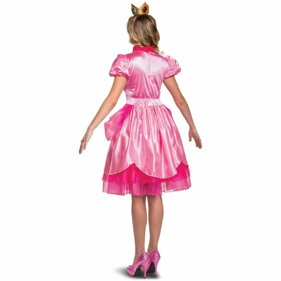 Disguise Super Mario Women's Princess Peach Deluxe Costume 5 Disguise Super Mario Women's Princess Peach Deluxe Costume