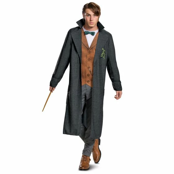 Disguise Fantastic Beasts Newt Scamander Men's Deluxe Costume 4 Disguise Fantastic Beasts Newt Scamander Men's Deluxe Costume