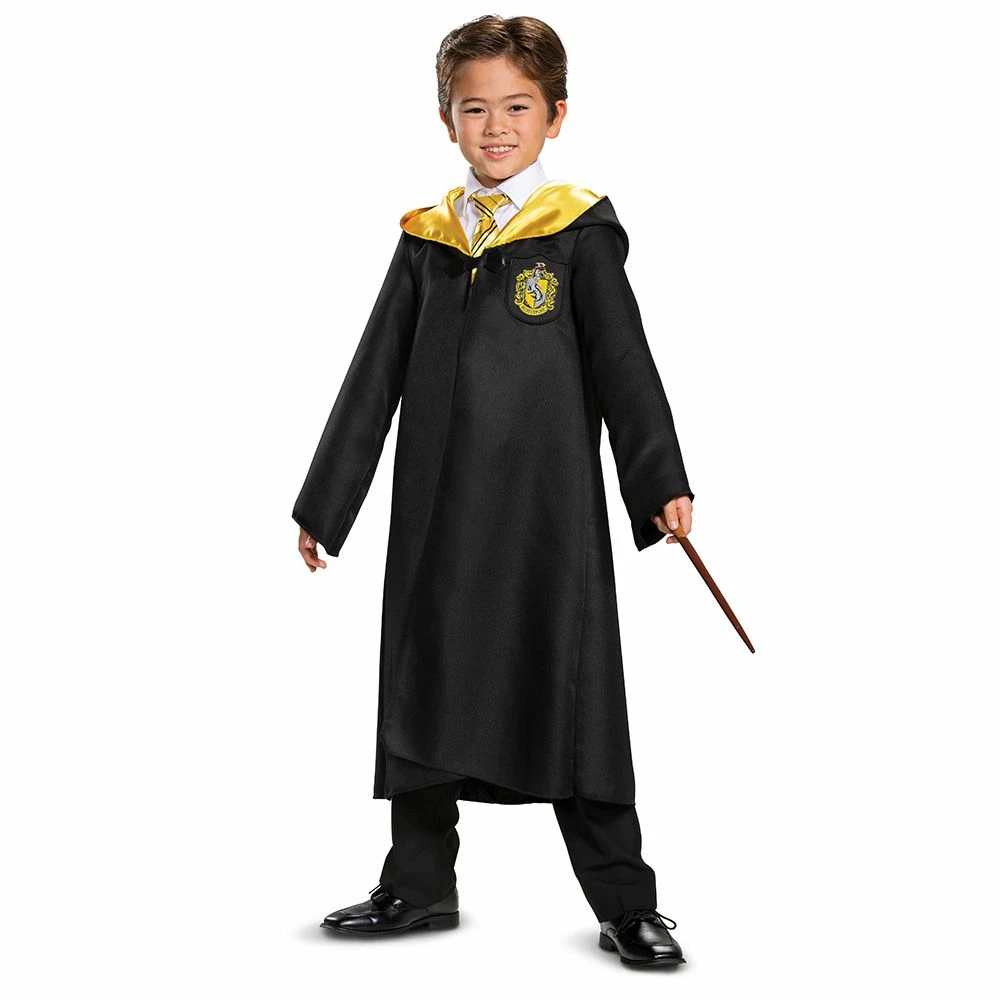 Disguise Harry Potter Hufflepuff Robe Classic Child Costume 3 Disguise Harry Potter Hufflepuff Robe Classic Child Costume