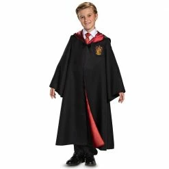 Disguise Harry Potter Gryffindor Robe Deluxe Child Costume Costumes
