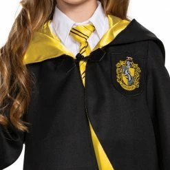 Disguise Harry Potter Hufflepuff Robe Deluxe Child Costume