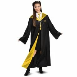 Disguise Costumes Hufflepuff Robe Deluxe - Adult/Teen