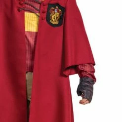 Disguise Costumes Harry Potter Quidditch Gryffindor Deluxe Child Costume