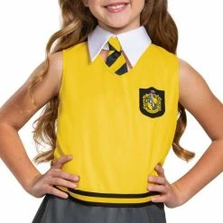 Disguise Harry Potter Girl's Hufflepuff Dress Classic Costume 9 Disguise Harry Potter Girl's Hufflepuff Dress Classic Costume