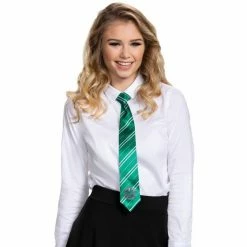 Disguise Harry Potter Slytherin Tie Adult TV & Movie Costumes 7 Disguise Harry Potter Slytherin Tie Adult TV & Movie Costumes
