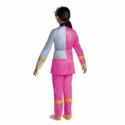 Disguise Girl's Pink Ranger Dino Fury Deluxe Costume