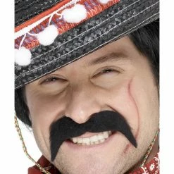 Smiffys USA Mexican Bandit Tash, Black