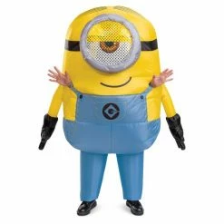 Disguise Costumes Adult Minion Stuart Inflatable Costume