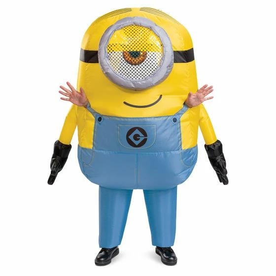 Disguise Costumes Adult Minion Stuart Inflatable Costume 4 Disguise Costumes Adult Minion Stuart Inflatable Costume