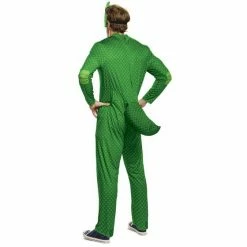 Disguise Men's Gekko Classic Adult Costume, With Tail And Mask - PJ Masks
