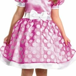 Disguise Costumes Disney Girl's Pink Minnie Mouse Classic Child Costume