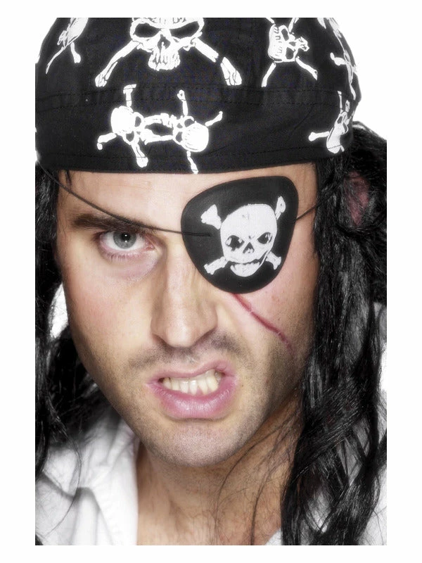 Smiffys USA Accessories Pirate Eyepatch 3 Smiffys USA Accessories Pirate Eyepatch