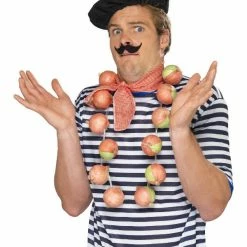 Smiffys USA Accessories Onion Garland, Red