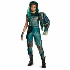 Disguise Descendants 3 Girl's Uma Deluxe Child & Teen Costume Costumes