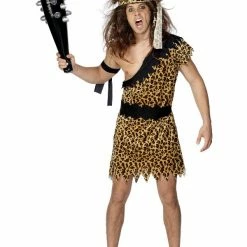 Smiffys USA Costumes Caveman Adult Costume