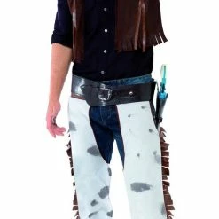 Smiffys USA Costumes Cowboy Men's Costume Brown
