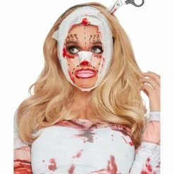 Smiffys USA Botched Job Scissors Through Head Headband