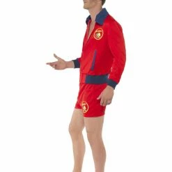 Smiffys USA Baywatch Lifeguard Men's Costume