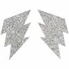 Smiffys USA Accessories Fever Glitter Lightning Bolt Nipple Pasties