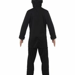Smiffys USA Ninja Assassin Kids Black And Blue Costume 7 Smiffys USA Ninja Assassin Kids Black And Blue Costume