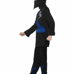 Smiffys USA Ninja Assassin Kids Black And Blue Costume 6 Smiffys USA Ninja Assassin Kids Black And Blue Costume