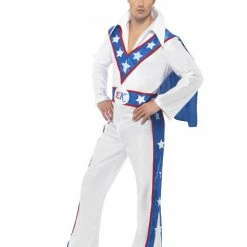 Smiffys USA Evel Knievel Men's Costume