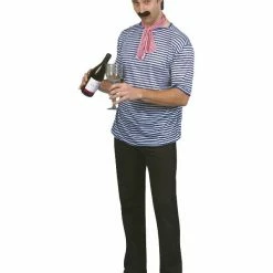 Smiffys USA French Man Set Men's Costume Accessories