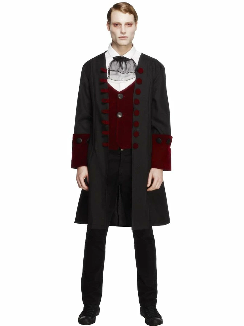 Smiffys USA Fever Gothic Vampire Mens Costume 3 Smiffys USA Fever Gothic Vampire Mens Costume