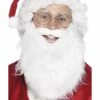 Smiffys USA Santa Beard, White Makeup & SFX