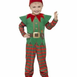 Smiffys USA Costumes Christmas Elf Toddler Costume