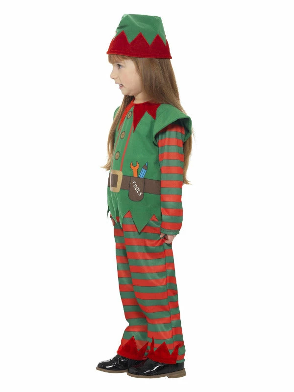 Smiffys USA Costumes Christmas Elf Toddler Costume 4 Smiffys USA Costumes Christmas Elf Toddler Costume