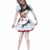 Smiffys USA Horror Zombie Country Girl Women's Costume Costumes 1 Smiffys USA Horror Zombie Country Girl Women's Costume Costumes