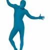Smiffys USA Second Skin Blue Adult Suit Costumes