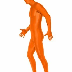 Smiffys USA Second Skin Orange Adult Suit