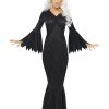 Smiffys USA Midnight Vamp Women's Black Costume