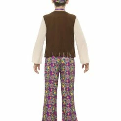 Smiffys USA 60s Hippie Boy Costume Costumes
