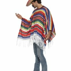 Smiffys USA Mexican Poncho Adult 1920's Costumes
