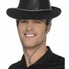 Smiffys USA Hats & Headpieces Cowboy Glitter Hat Adult Black