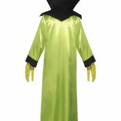 Smiffys USA Costumes Alien Lord Men's Green Costume, With Mask And Hands 7 Smiffys USA Costumes Alien Lord Men's Green Costume, With Mask And Hands
