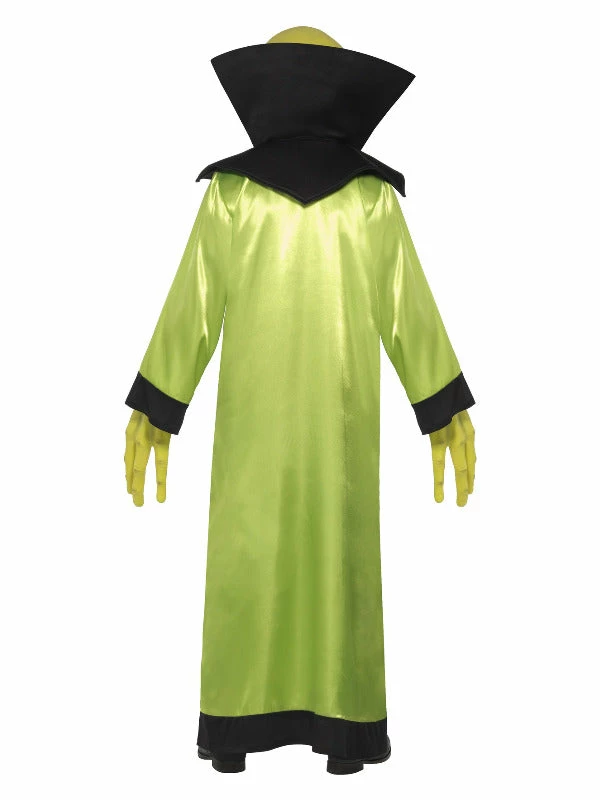 Smiffys USA Costumes Alien Lord Men's Green Costume, With Mask And Hands 5 Smiffys USA Costumes Alien Lord Men's Green Costume, With Mask And Hands