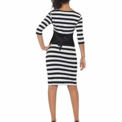 Smiffys USA Classy Convict Women's Prisoner Costume