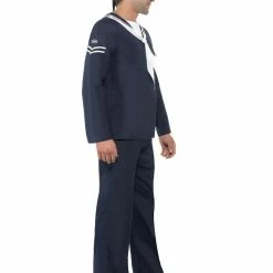 Smiffys USA Costumes Naval Seaman Men's Costume