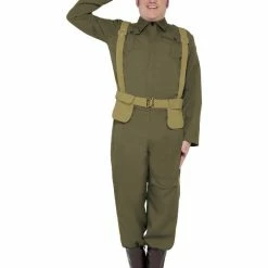 Smiffys USA WW2 Home Guard Private Men's Costume Costumes