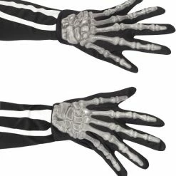 Smiffys USA Accessories Skeleton Adult Gloves