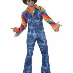 Smiffys USA 80s Groovier Dancer Men's Costume Costumes